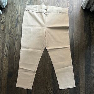 Women's Tan/Khaki/Beige Pull-On Pants
